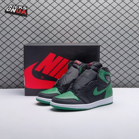 Jordan 1 Retro High Pine Green Black 555088-030 Men's
