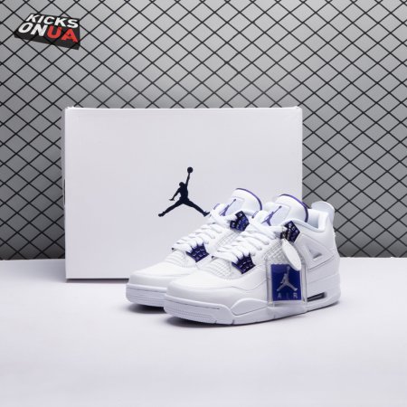 Air Jordan 4 Retro 'Purple Metallic' Unisex