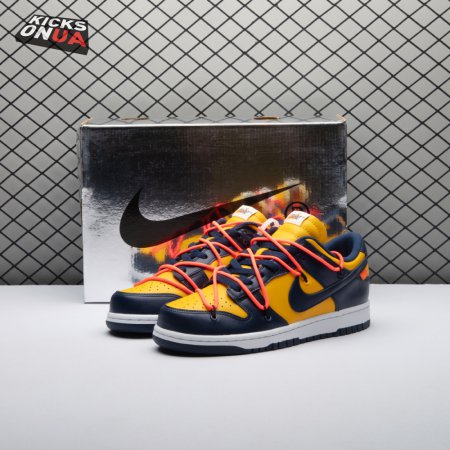Off-White x Dunk Low 'University Gold' Unisex