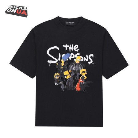 Balenciaga The Simpsons T-Shirt (B50) Black