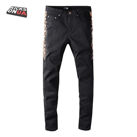 Amiri Cheeta Jeans Black