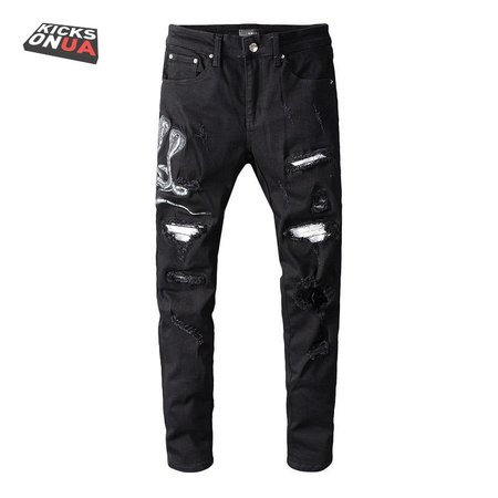 Amiri Cobra Jeans Black