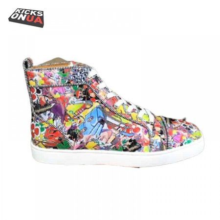 CHRISTIAN LOUBOUTIN HIGH TOP SNEAKER - CL118