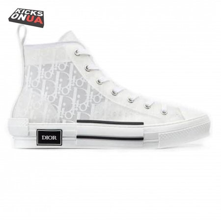 DIOR LIMITED EDITION "B23" HIGH-TOP DIOR OBLIQUE SNEAKER- CD15
