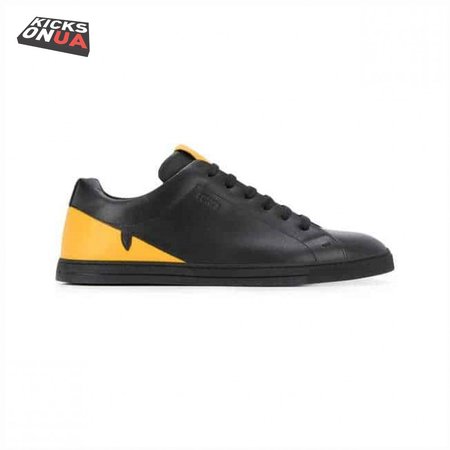 FENDI CORNER BUGS LOW-TOP SNEAKERS - FD08