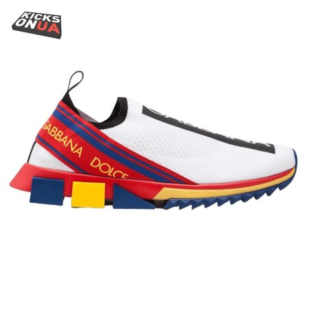 DOLCE & GABBANA STRETCH MESH SORRENTO SNEAKERS WITH LOGO - DG45