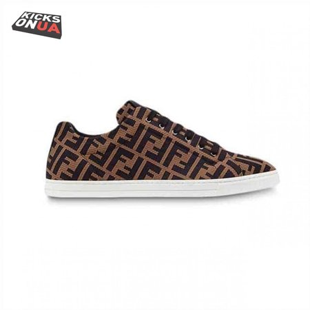 FENDI FF MOTIF MESH SNEAKERS - FD15