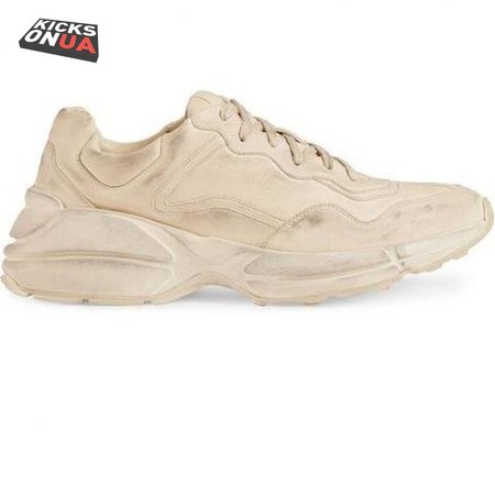 GUCCI RHYTON LEATHER SNEAKER - GC57