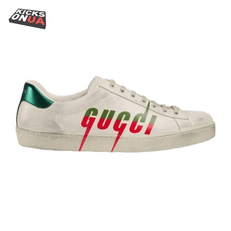 GUCCI MEN'S ACE SNEAKER WITH GUCCI BLADE - GC2